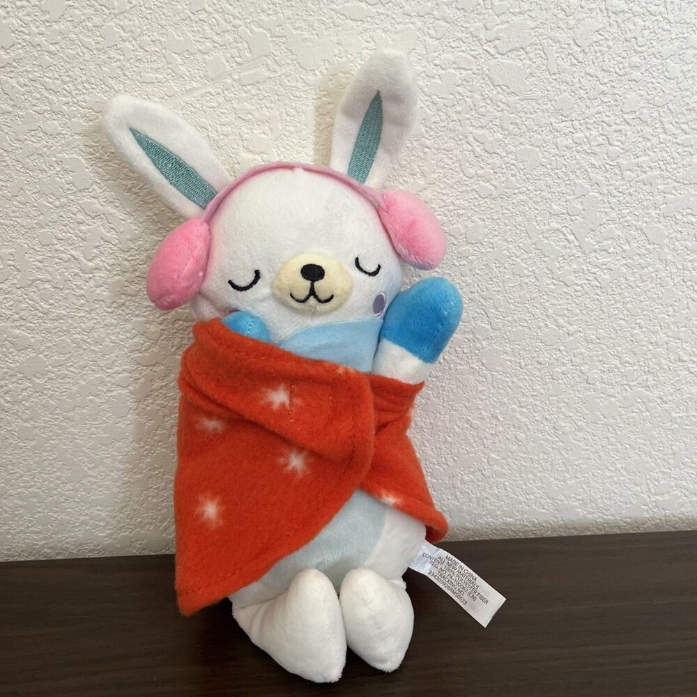 Target Fireside Pals Bunny Plush In Blanket Bullseye’s Playground Sleepy Bedtime